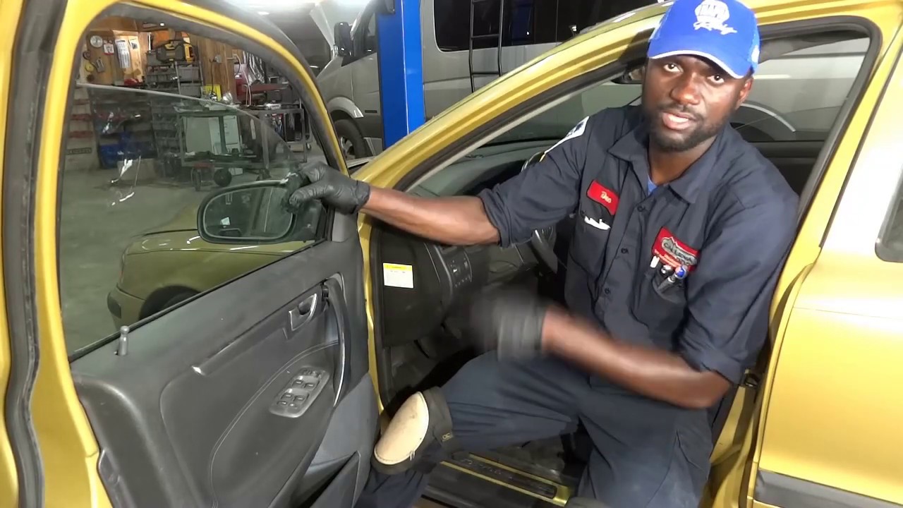 How to Replace  Window Regulator Sliding Blocks on a 2001 Volvo S60, S80,