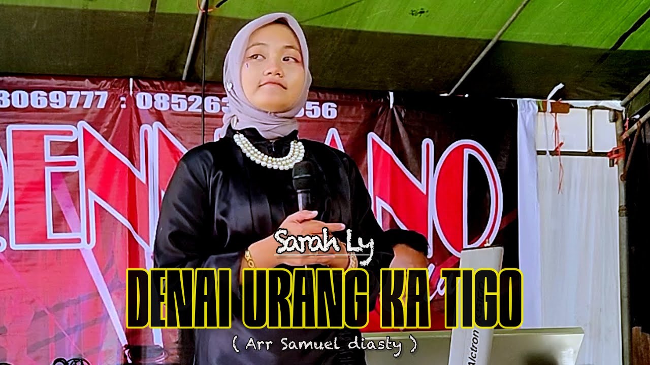 POP MINANG - Denai urang ka tigo ( Cover Sarah Ly ) - Video FDj Channel 
