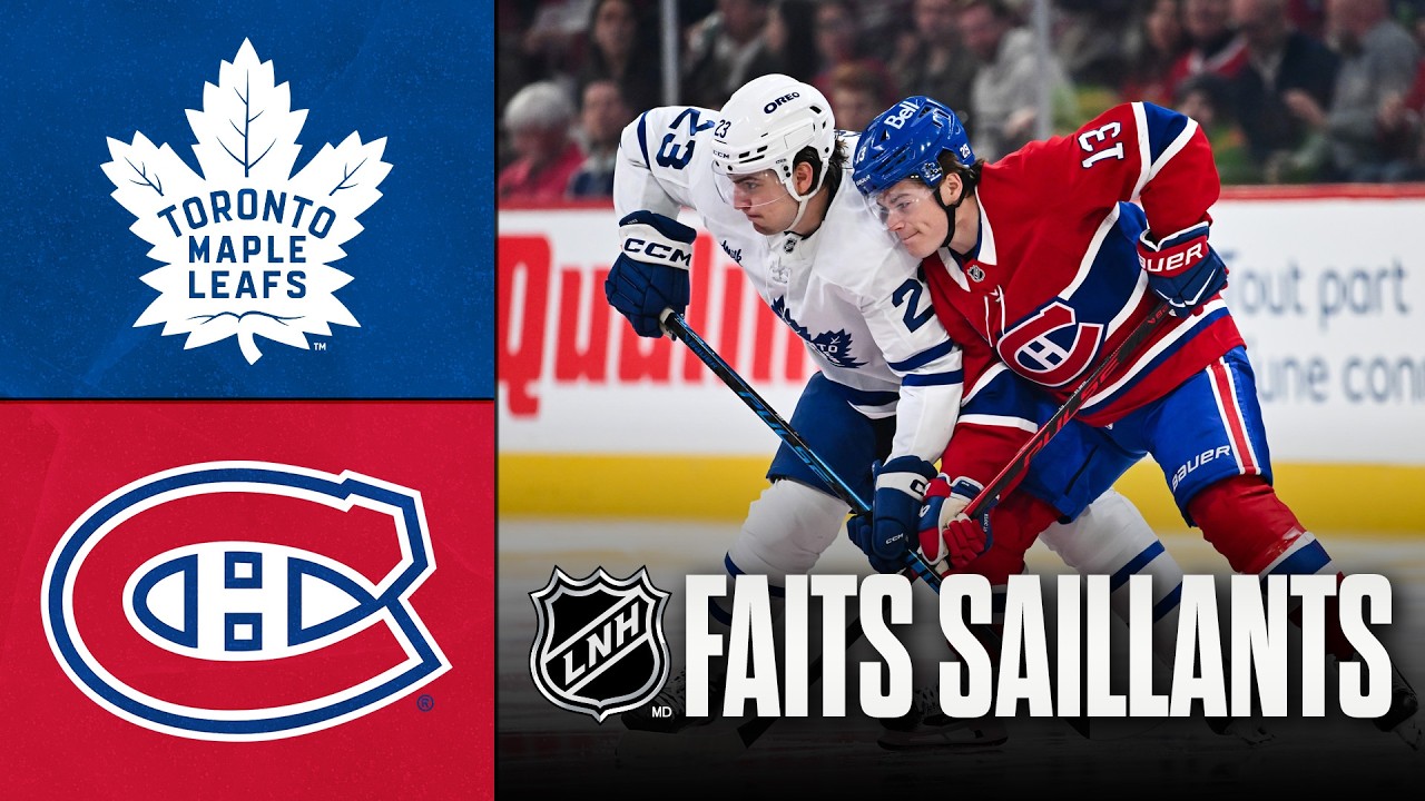 Maple Leafs vs Canadiens | 10/03/26 | Faits saillants