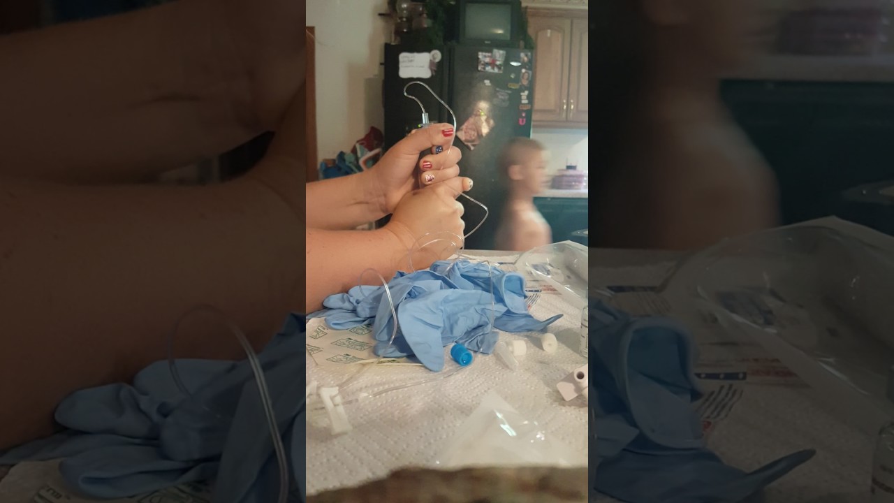 Weekly Infusion of 6 year old with agammaglobulinemia