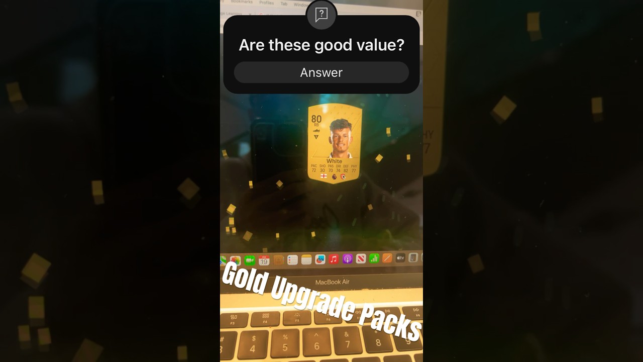 Daily Gold Upgrade Packs ARE Worth It!!! #fifa #eafc24 #shorts