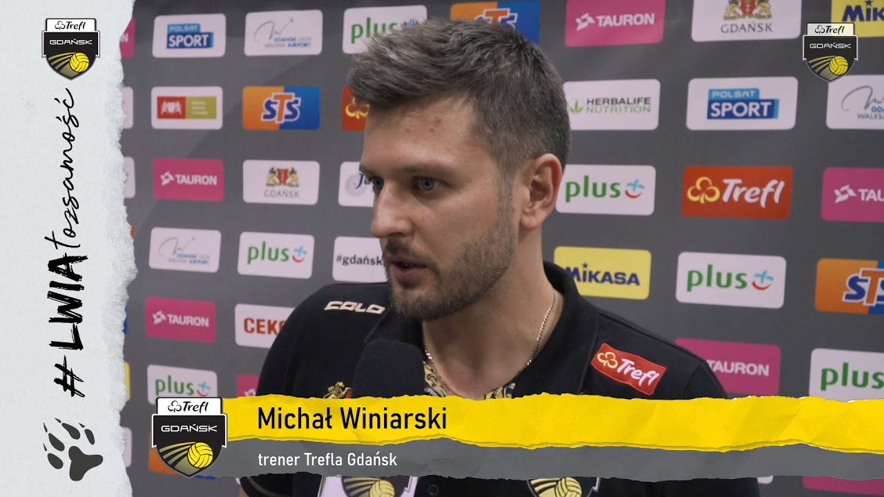Kewin Sasak i Michał Winiarski po wygranej 3:0 z Asseco Resovią Rzesz&oacute;w | Trefl Gdańsk