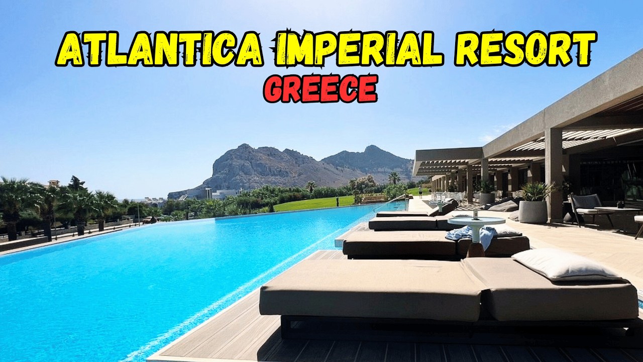Hotel Atlantica Imperial Resort - Hotel Tour 2025 (Rhodes, Greece)