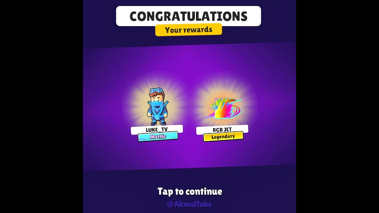 CLAIM @BabyYodaTV MYTHIC SKIN STUMBLE GUYS 🤩 #shorts #stumbleguys