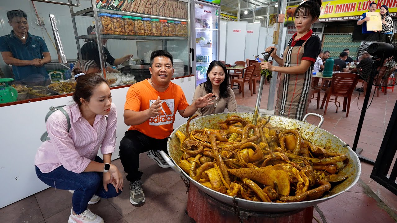 Choáng Ngợp Nồi Phá Lấu Bò Khổng lồ 100kg Siêu Ngon ở Lạng Sơn cùng A Hải Sapa TV