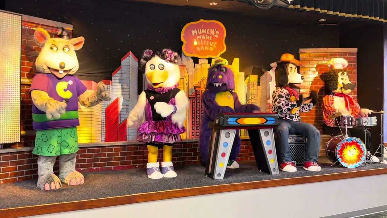Fun For All Chuck E Cheese South Toledo Animatronics (Angle 1) 