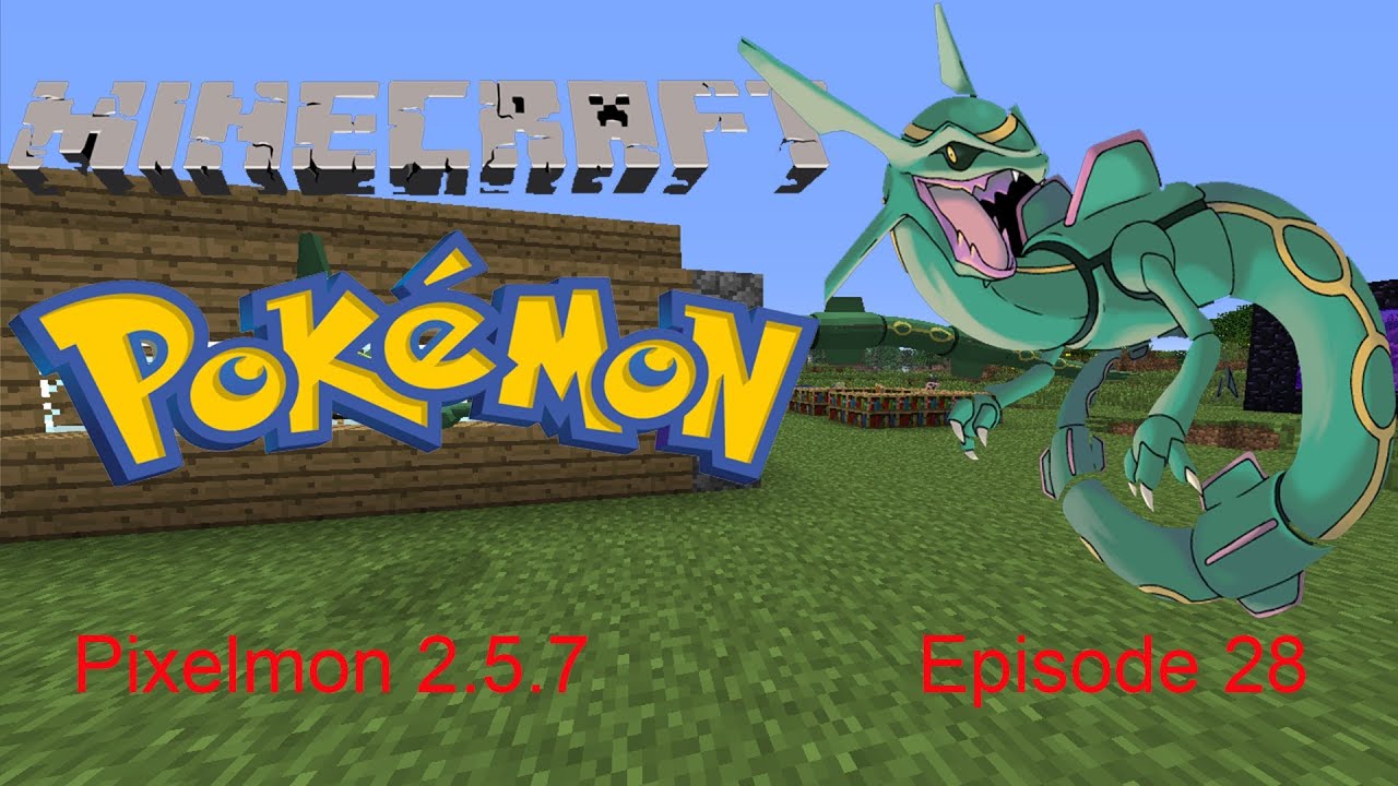 SMALLEST RAYQUAZA EVER! Pixelmon 2.5.7 - Episode 28