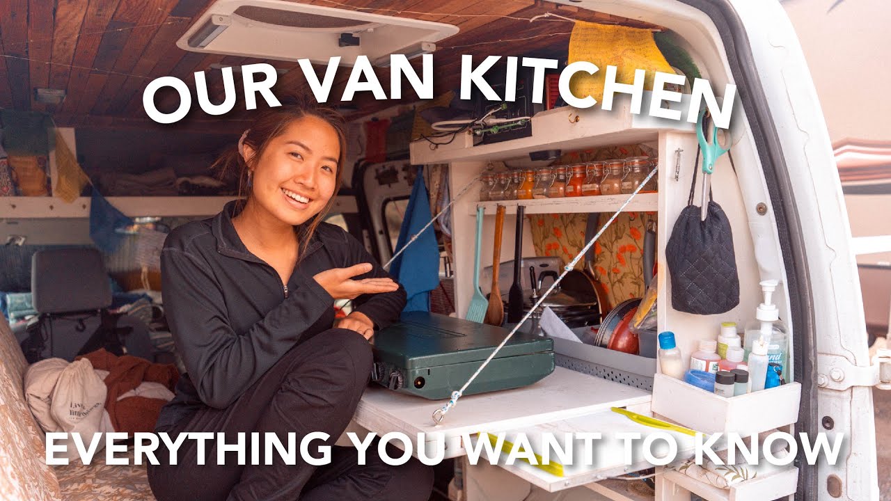 VAN LIFE KITCHEN (everything you want to know)