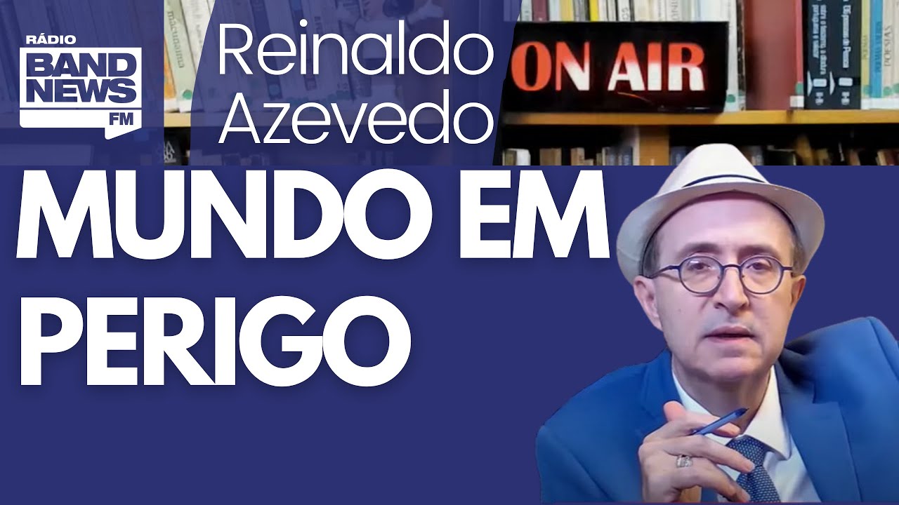 Reinaldo: Num mundo em perigo, Rússia responde a especulação irresponsável de Macron