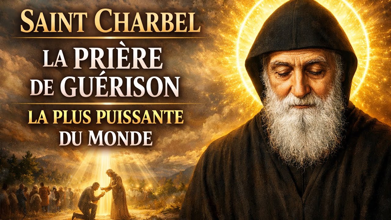 📿 ÉCOUTE JUSTE 5 MINUTES : PRIÈRE de GUÉRISON à SAINT CHARBEL TRÈS PUISSANTE 🔥