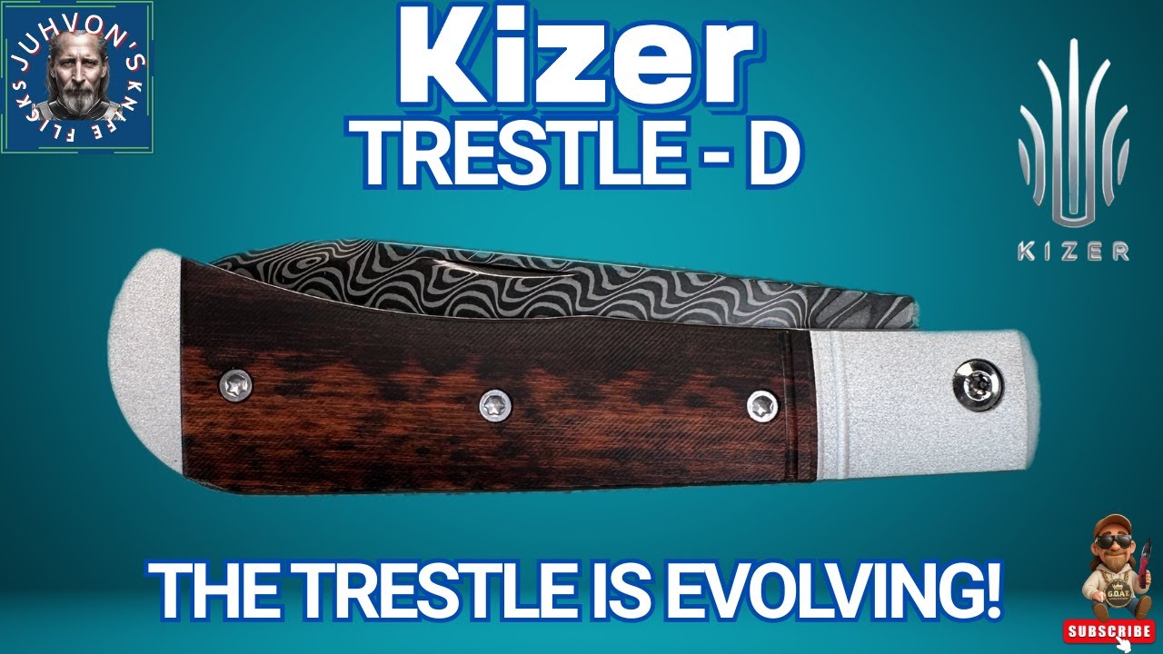 Kizer Trestle D Review 🔥 The Ultimate Gentleman&rsquo;s Slip Joint EDC?