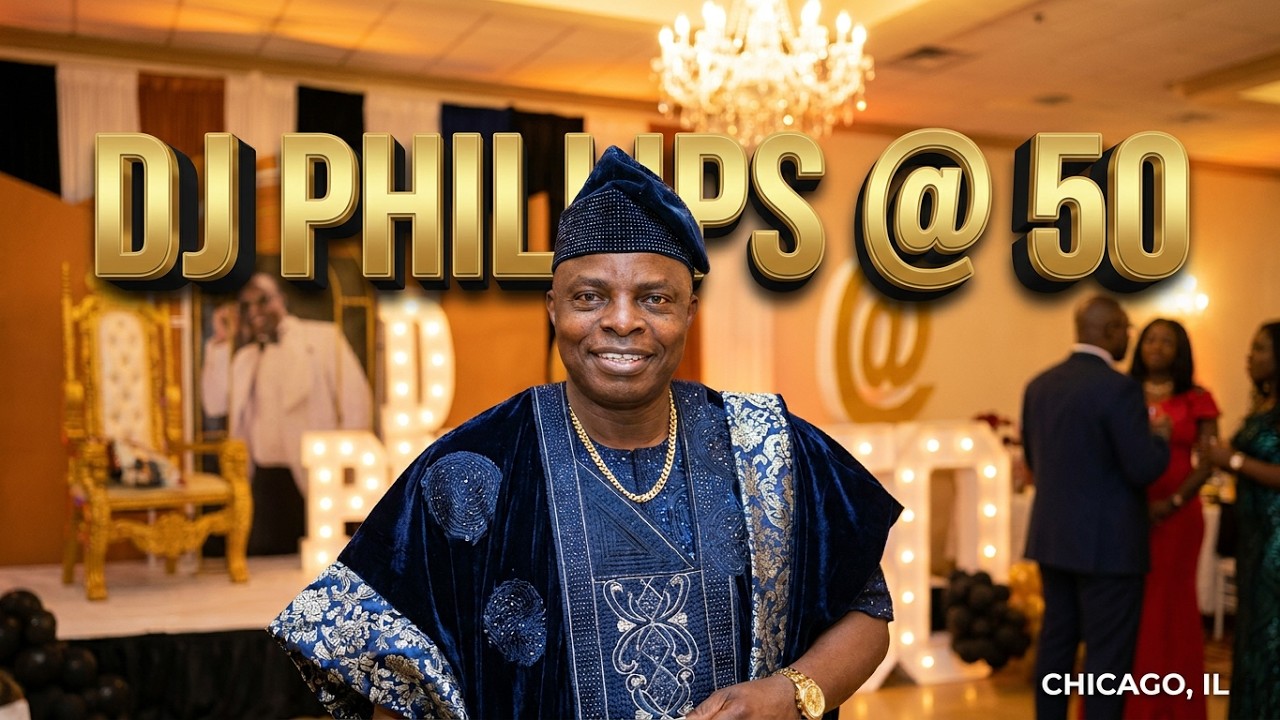 African Party in America | DJ PHILLIPS 50th Birthday