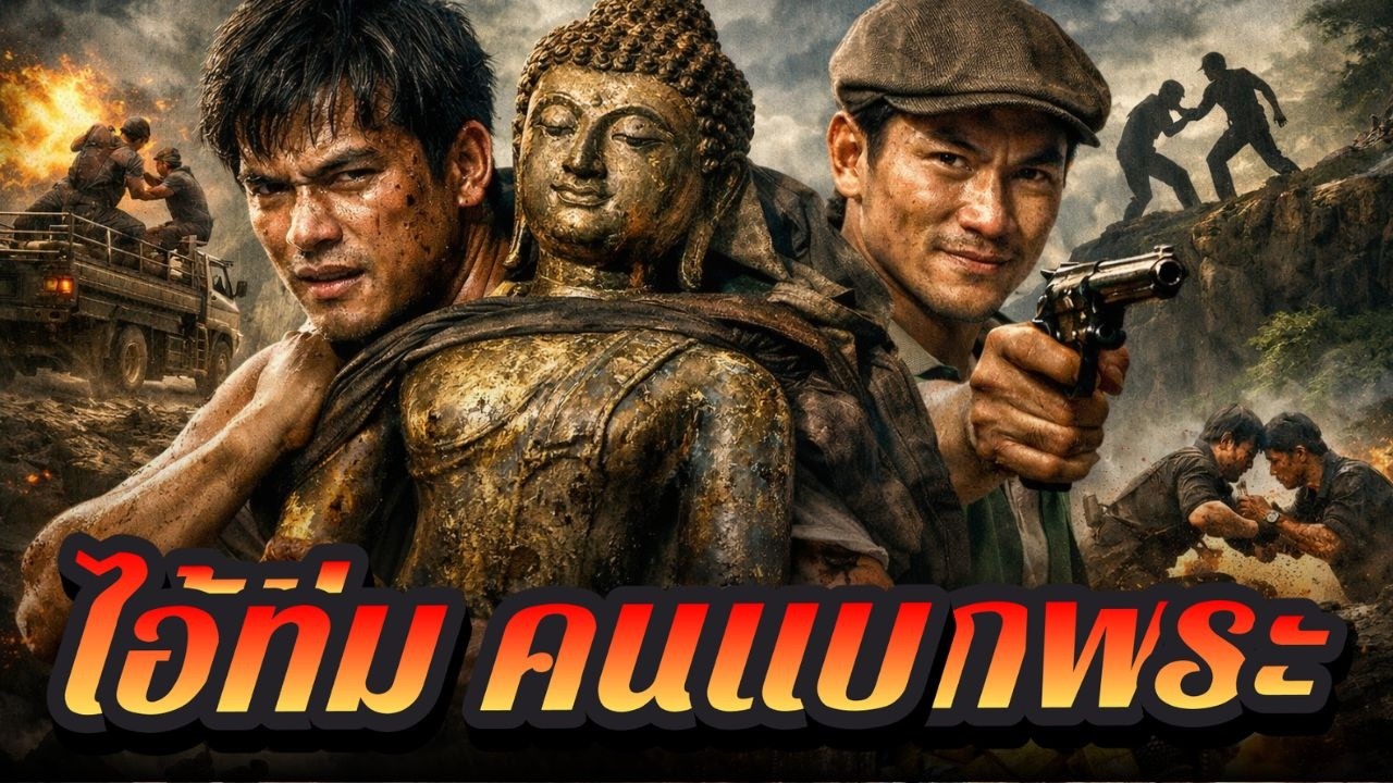 นิทาน ไอ้ทึ่มคนแบกพระ ชายหนุ่มรับจ้างทำงานแลกเงินสุจริต เขายึดความถูกต้องจนต้องลุกสู้แม้มีแต่แรง