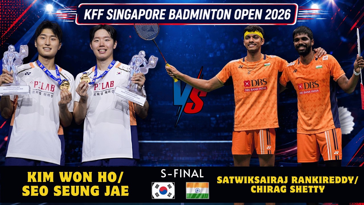 Kim Won Ho/Seo Seung Jae vs Rankireddy/Shetty | Singapore Open 2026 Men's Doubles SF Highlights