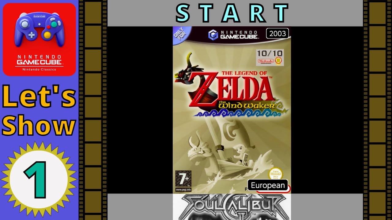 01 ★ The Legend of Zelda: The Wind Waker Let's Show ★ Game Cube: Nintendo Switch Online ★ DE