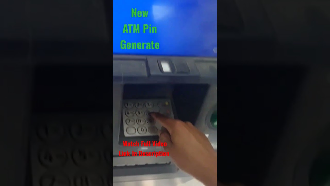 New ATM Card Pin Generation All Bank || ATM PIN Generate #atm #technicalburdak #shorts