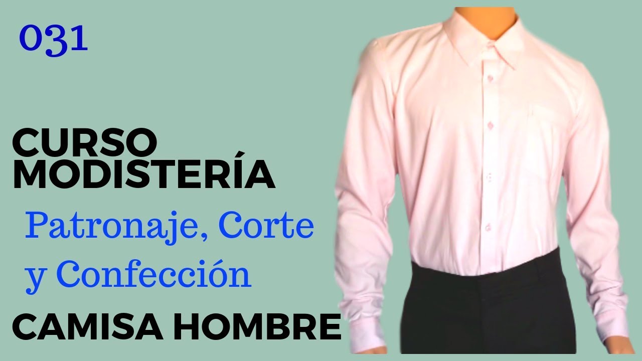 Curso Modistería Costura Camisa Hombre 2