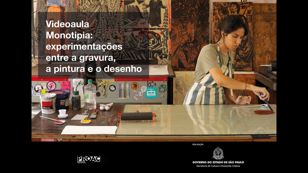 Monotipia: experimentações entre a gravura, a pintura e o desenho