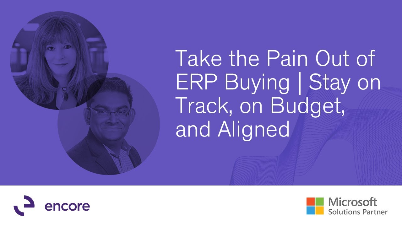 Take the Pain Out of ERP Buying | Stay on Track, on Budget, and Aligned