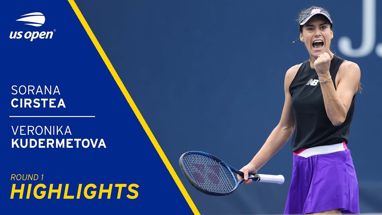 Sorana Cirstea vs Veronika Kudermetova Highlights | 2021 US Open Round 1