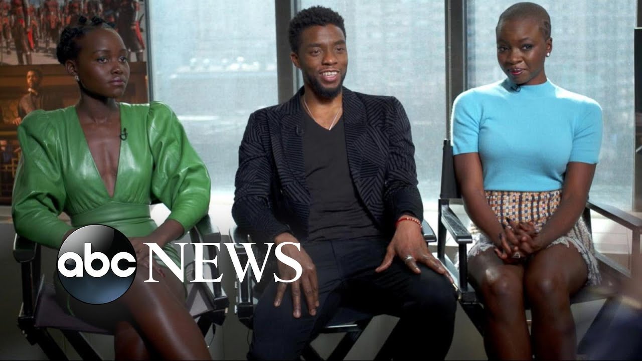 'Black Panther' stars on the power of telling a story from a black perspective