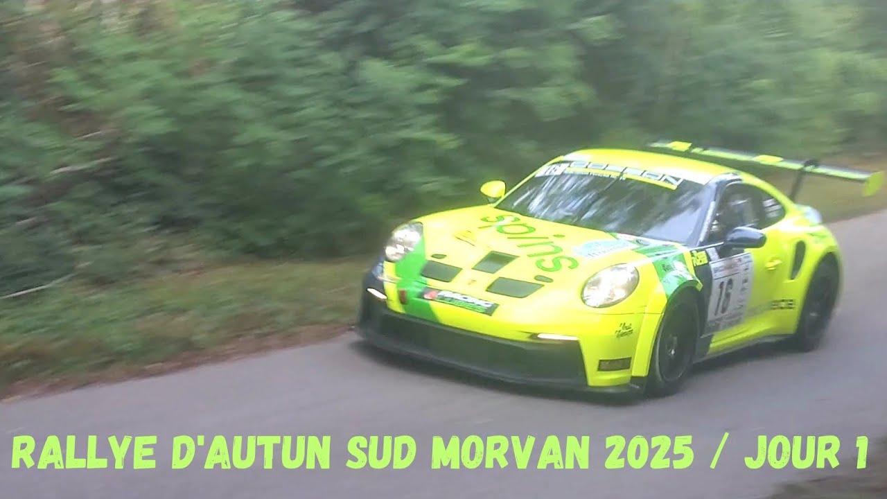 Rallye d'Autun Sud Morvan 2025 / Jour 1 