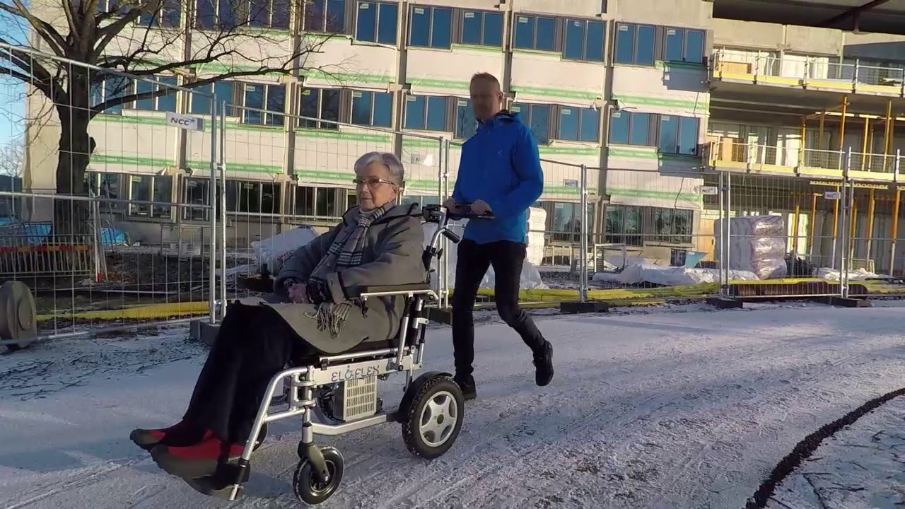 Eloflex Modell W - intuitiv vårdarstyrning - utomhus