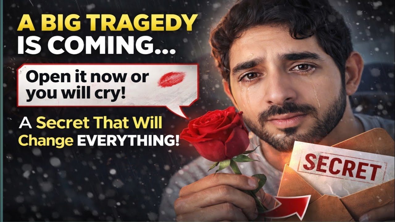 A big tragedy is coming your way; open it now or you will cry. A secret that will change everything