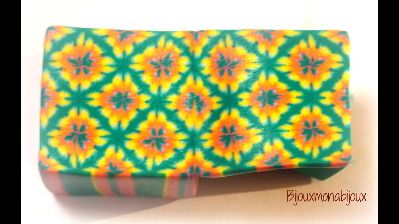 tie dye kaleidoscopic cane