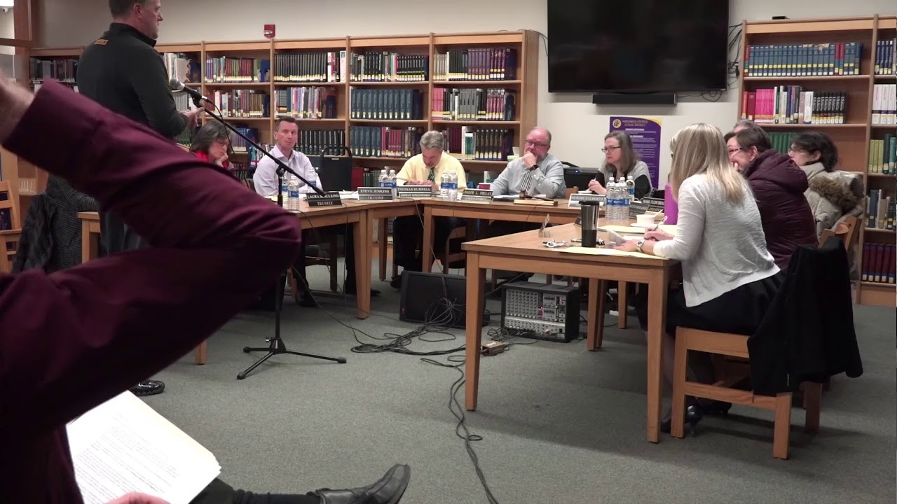 Rhinebeck Board of Education meeting 1-23-18