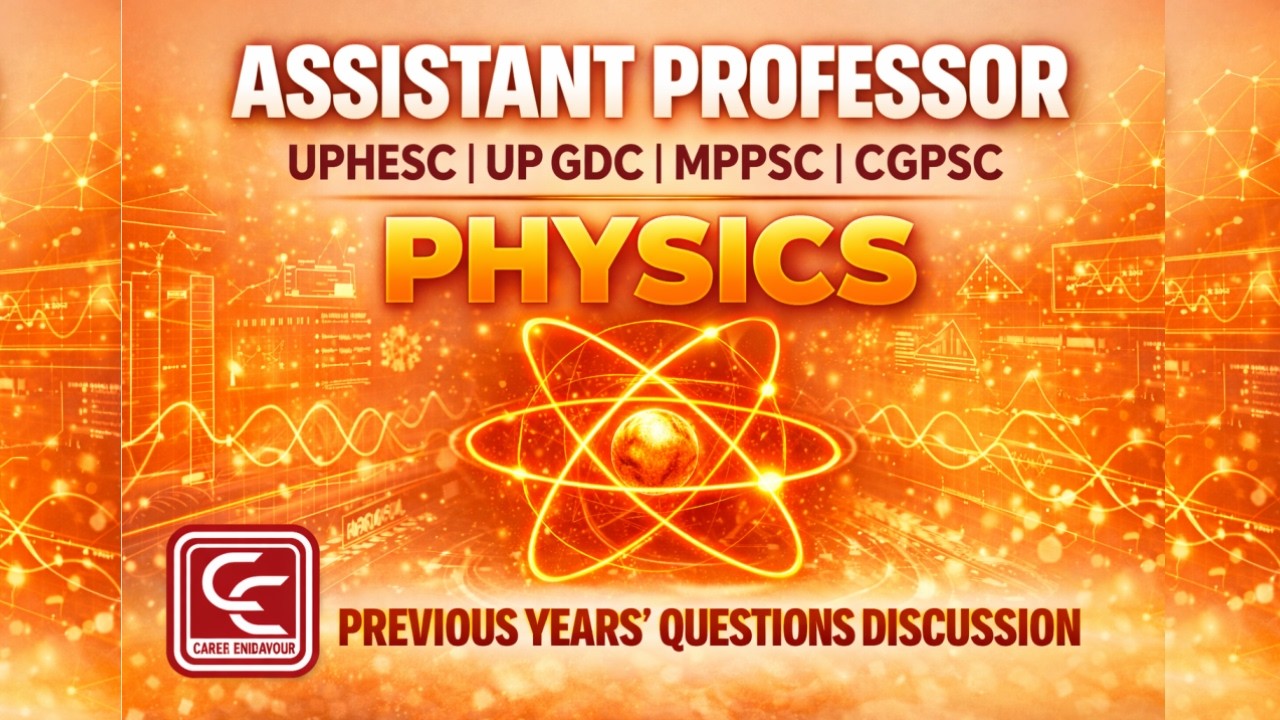 Assistant Professor Physics | Previous Years' Questions