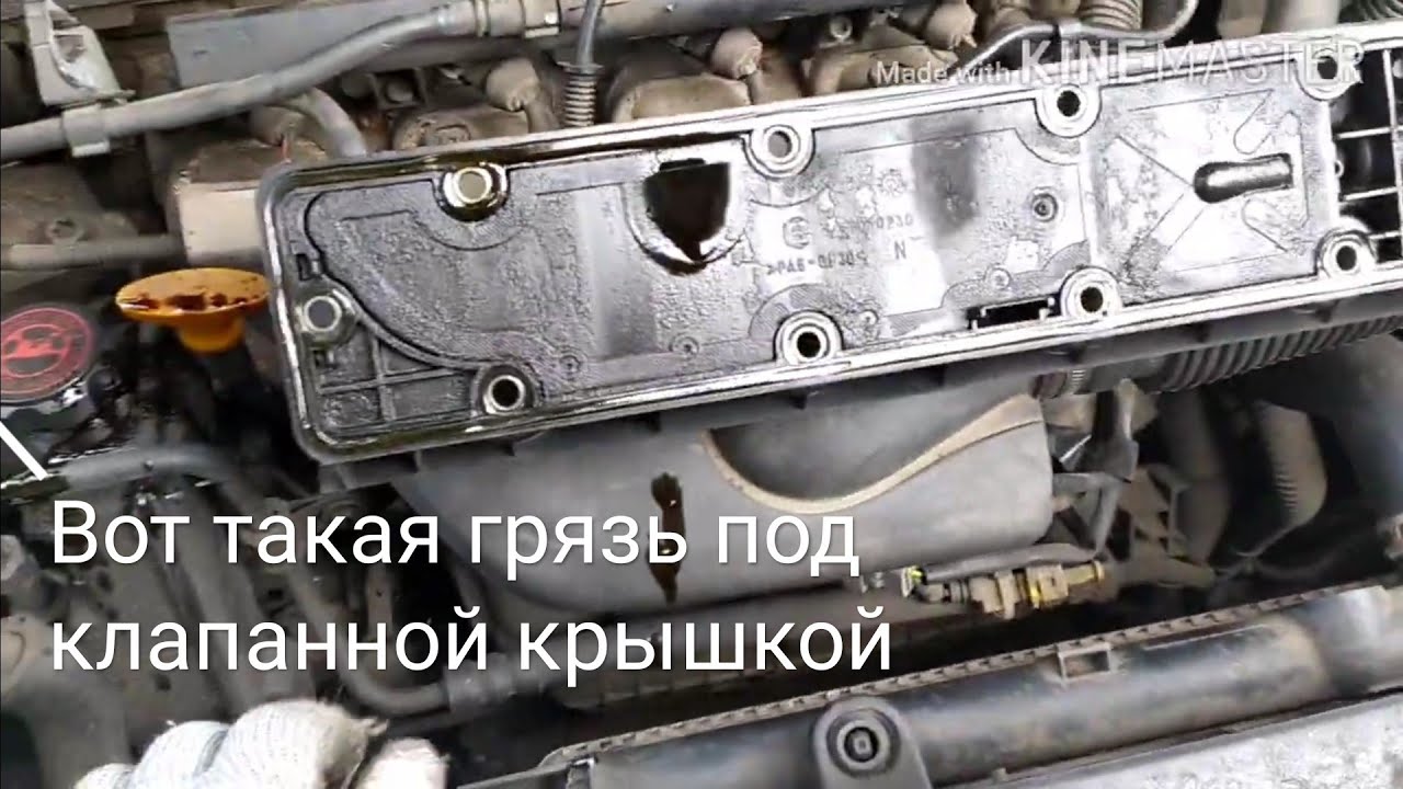 Ситроен Ксара Пикассо. Замена и чистка клапанной крышки
