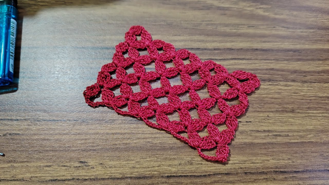 Cómo tejer punto fantasía  flor de 4 pétalos a crochet  fácil y rápido 🌸🌸🌸🌸🌸🌸