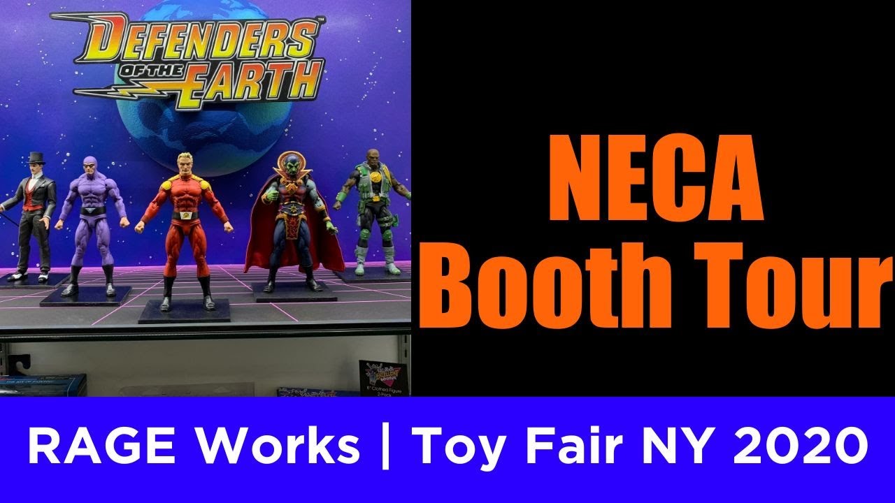 NECA Booth Tour | Toy Fair 2020