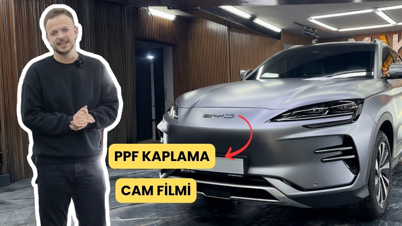 BYD Mat PPF ve Cam Filmi Uygulaması