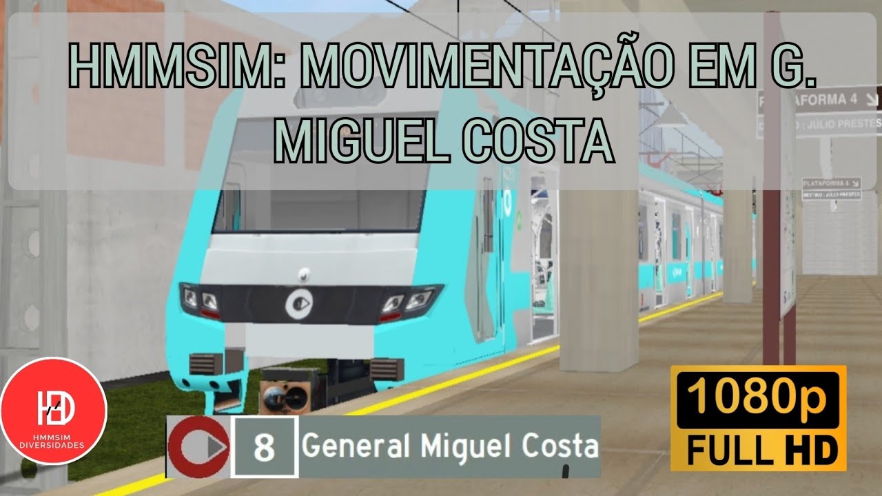 HMMSIM-2: MOVIMENTAÇÃO DE TRENS EM GENERAL MIGUEL COSTA