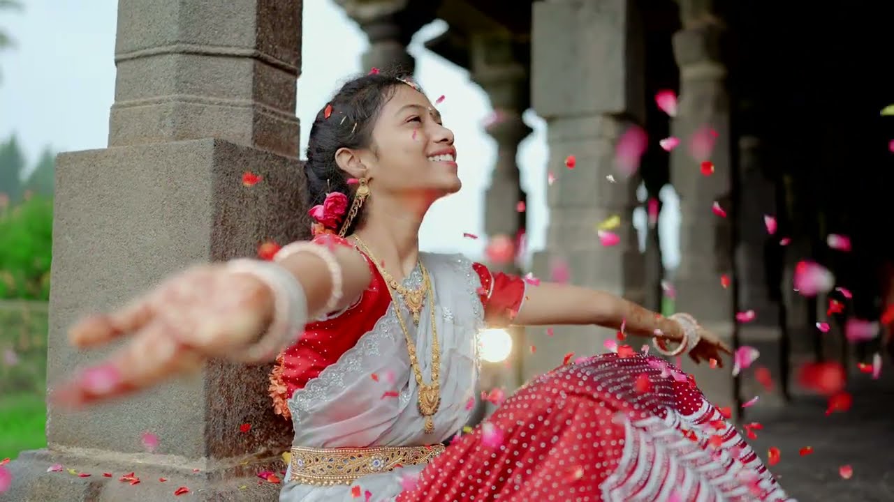 Divya Half Saree Ceremony  🥻 ♥️ 