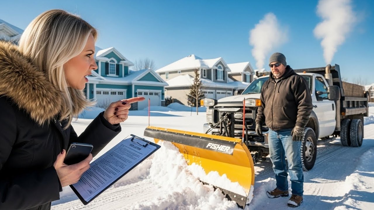 HOA Fined Me for Idling My Snowplow in My Driveway, So I Let Their Streets Stay Buried