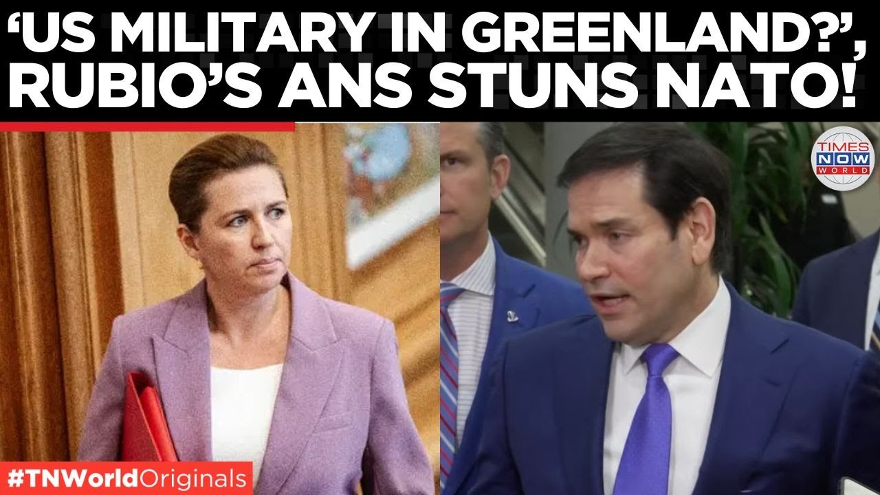 US VS GREENLAND: NATO Tensions Rise As Rubio Signals Military Option
