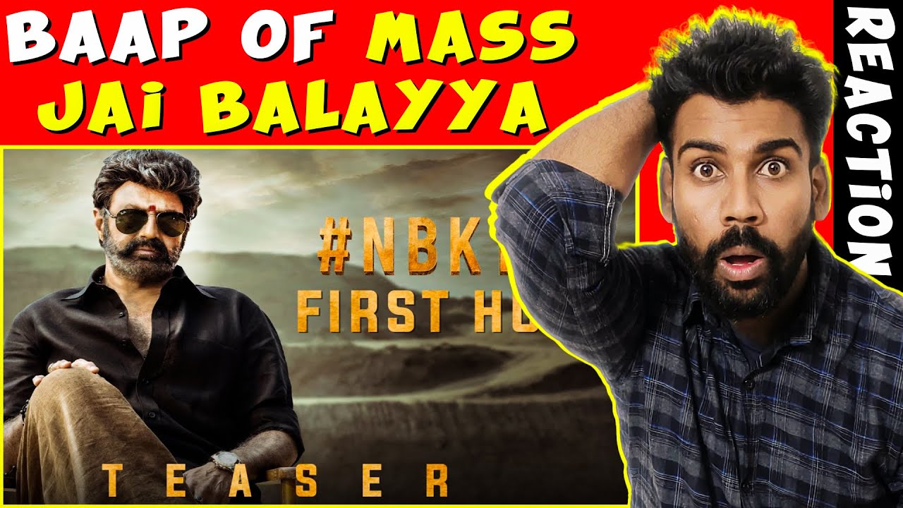 NBK107 First Hunt Teaser REACTION | Nandamuri Balakrishna | Shruti Haasan | Thaman S | Gopichandh M