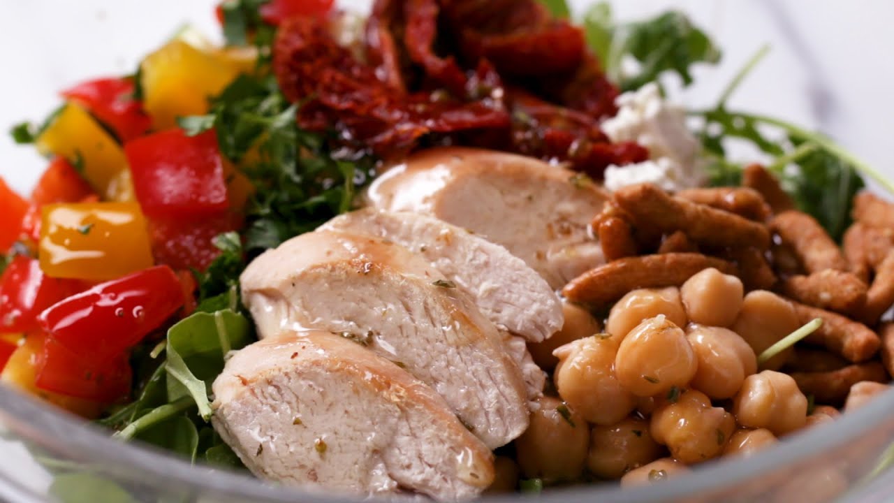 How To Make A Filling Salad Recipe &bull; Tasty