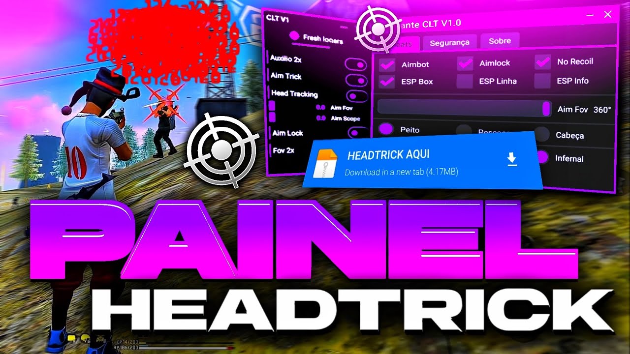 XIT FF 2026 ATUALIZADO 😈 PAINEL ANDROID & iPHONE | HS + AIMBOT + REGEDIT 📥 DOWNLOAD DIRETO!