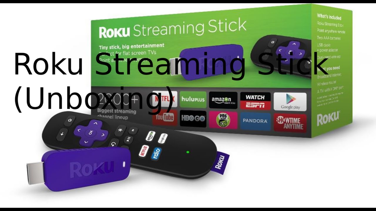 Roku Streaming Stick (Unboxing)