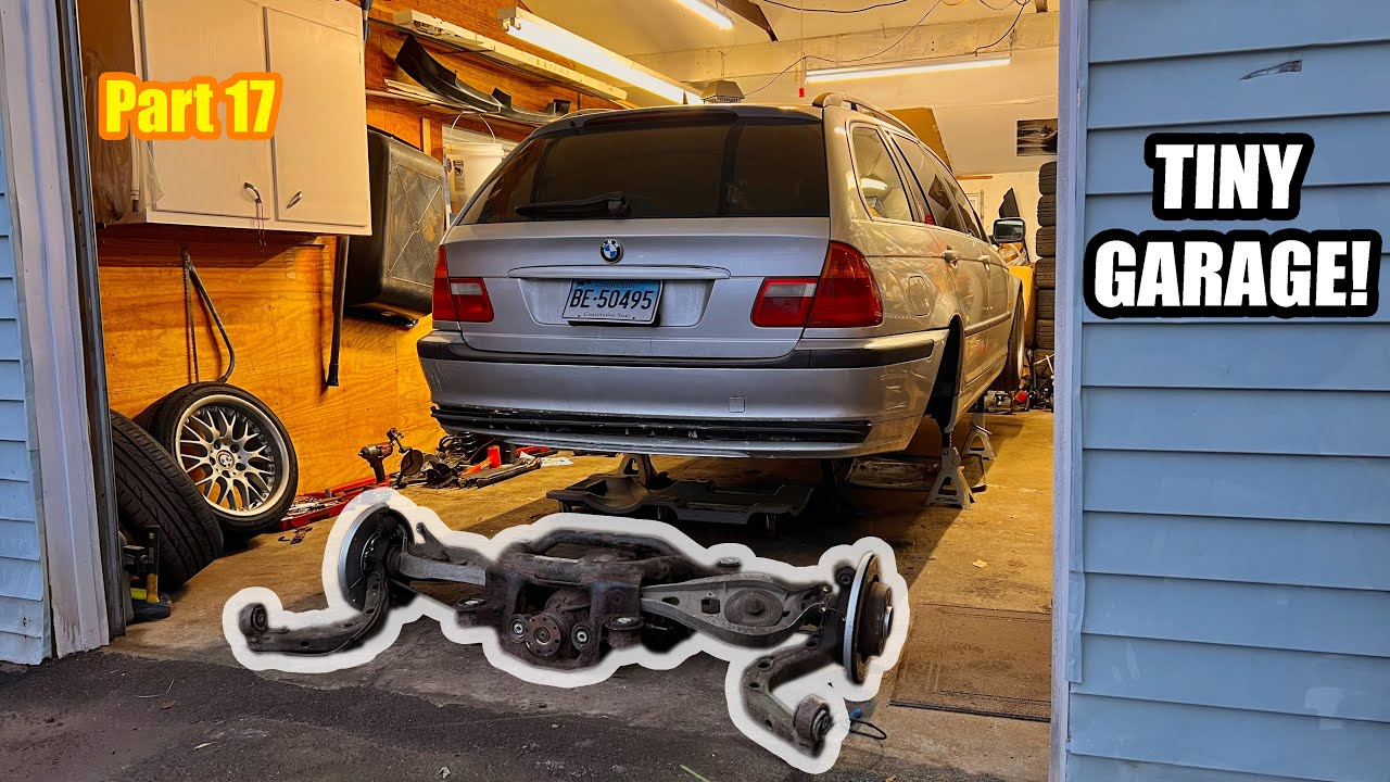 REAR SUBFRAME Removal On My E46 Drift Wagon