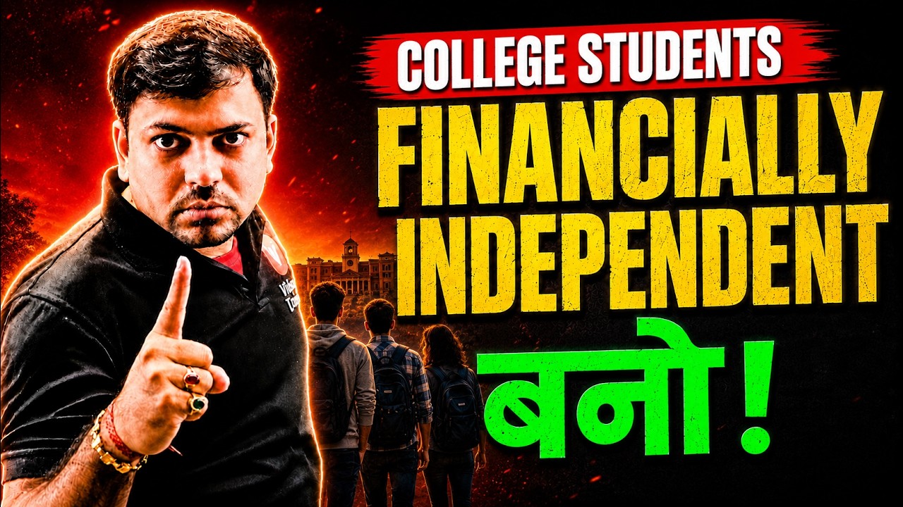 Become Financially Independent in College! Earn Money Online as a Student | Harsh Sir