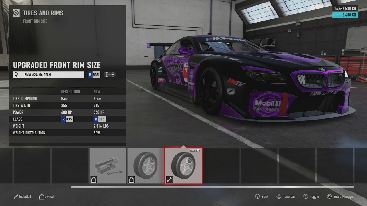 Forza 7: BMW M6 GT3 Tuning Guide