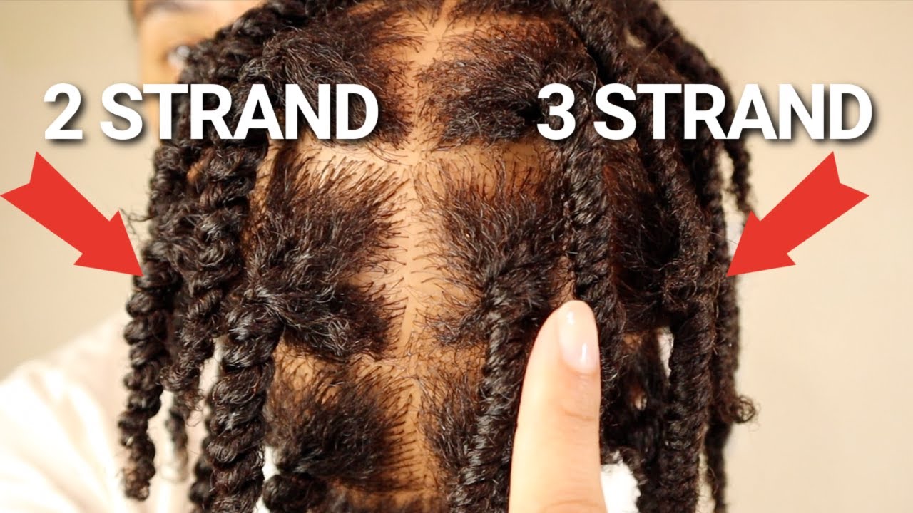 2 strand twists VS 3 strand twists