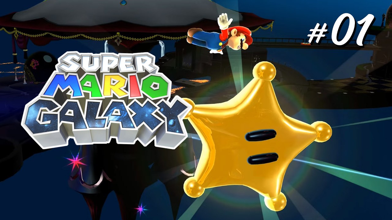 Super Mario Galaxy #01 Start ins Abenteuer [4k60, DEU]