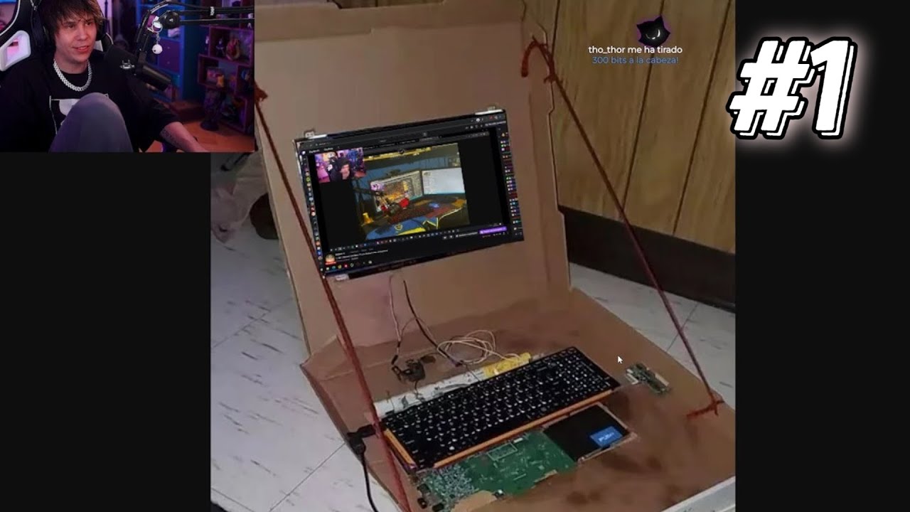 RUBIUS reacciona a SETUPS de SEGUIDORES #1💻😲