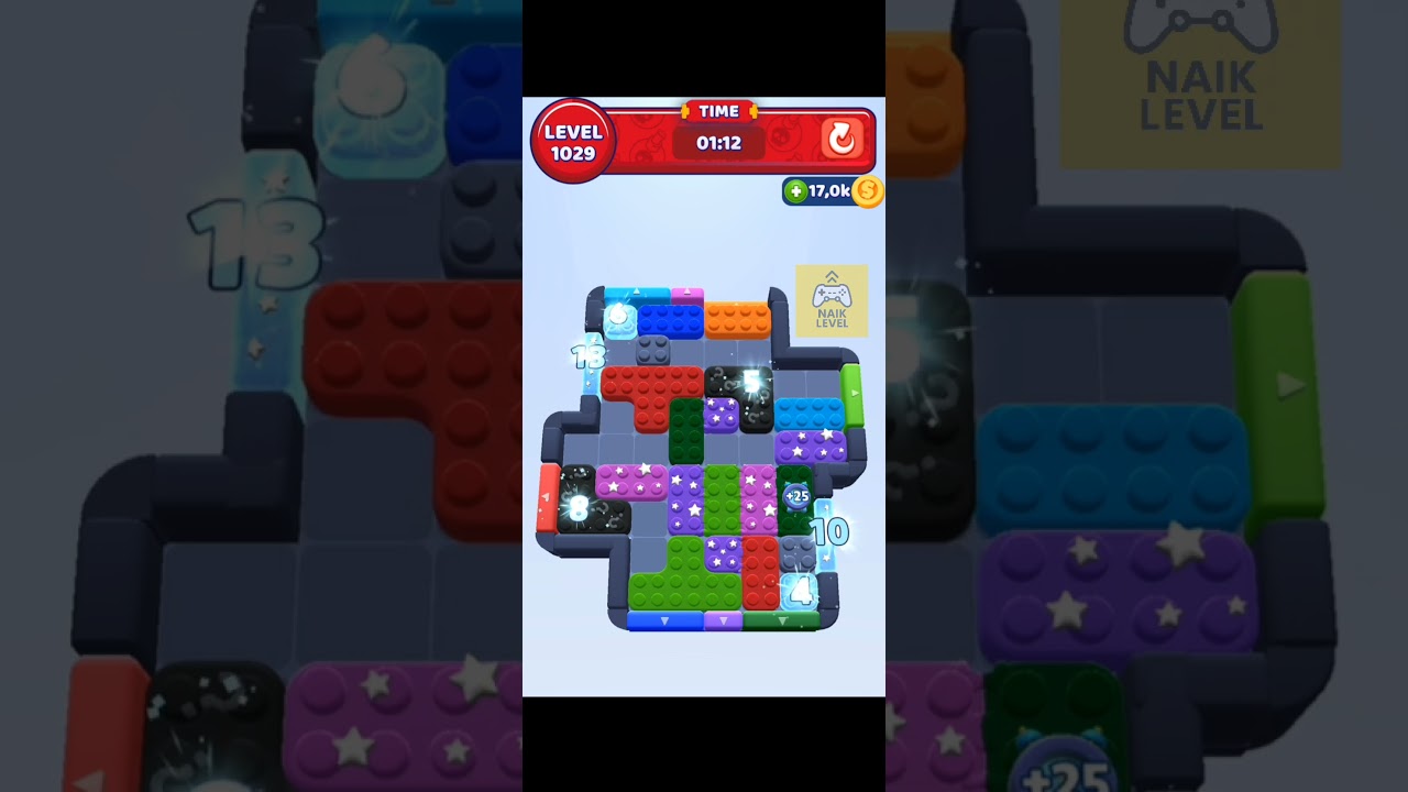 Color Block Jam Level 1029 Solution Walktrough